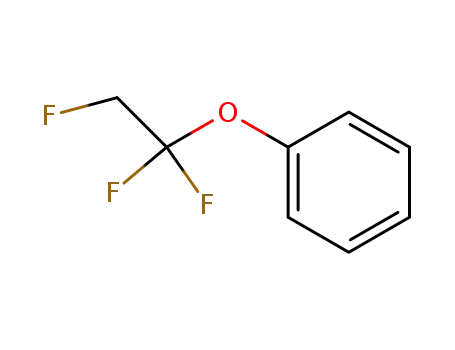 Molecular Structure of 124382-14-5 (Benzene, (1,1,2-trifluoroethoxy)-)