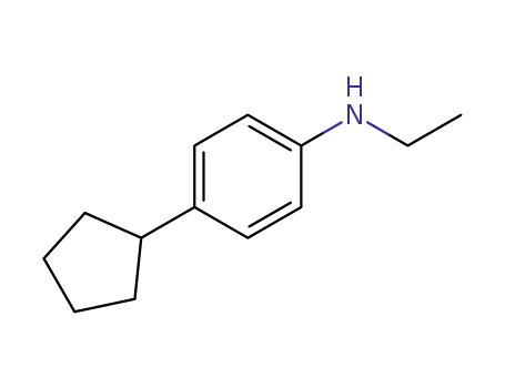 4-Cyclopentyl-N-ethylaniline