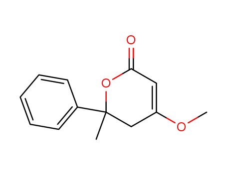 4-methoxy-6-methyl-6-phenyl-5H-pyran-2-one cas  18381-99-2