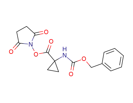 1-Benzyloxycarbonylamino-cyclopropanecarboxylic acid 2,5-dioxo-pyrrolidin-1-yl ester