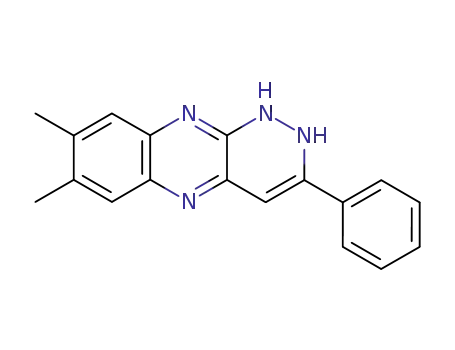 Pyridazino[3,4-b]quinoxaline, 1,2-dihydro-7,8-dimethyl-3-phenyl-