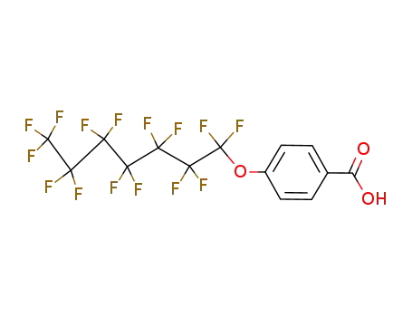 4-[(Pentadecafluoroheptyl)oxy]benzoic acid