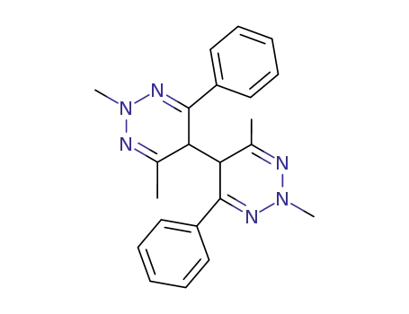 5,5'-Bi-1,2,3-triazine,
2,2',5,5'-tetrahydro-2,2',4,4'-tetramethyl-6,6'-diphenyl-