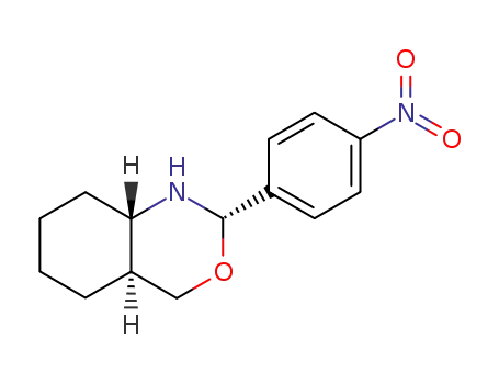 (r-4,c-2,t-5)-2-(p-nitrophenyl)-4,5-tetramethylenetetrahydro-1,3-oxazine