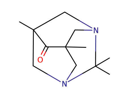 2,2,5,7-tetramethyl-1,3-diazatricyclo[3.3.1.1~3,7~]decan-6-one