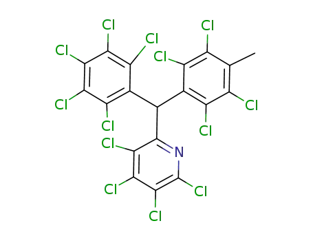 (pentachlorophenyl)(tetrachloro-4-methylphenyl)(tetrachloro-2-pyridyl)methane