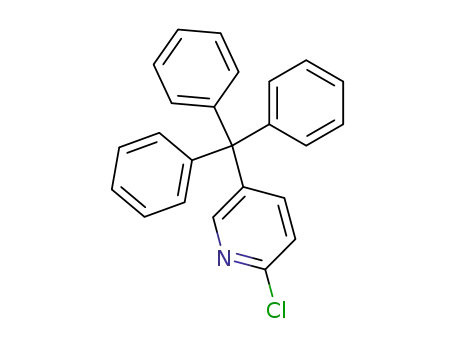 2-chloro-5-(triphenylmethyl)pyridine