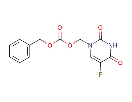 Carbonic acid, (5-fluoro-3,4-dihydro-2,4-dioxo-1(2H)-pyrimidinyl)methyl
phenylmethyl ester