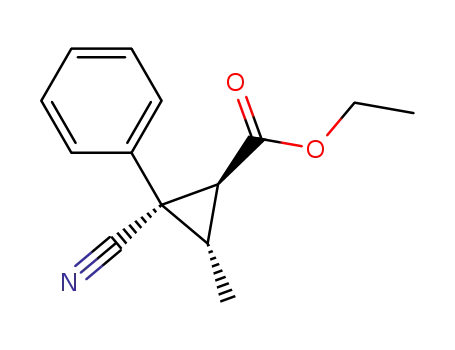 (1S,2S,3S)-2-Cyano-3-methyl-2-phenyl-cyclopropanecarboxylic acid ethyl ester
