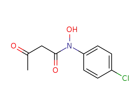 Butanamide, N-(4-chlorophenyl)-N-hydroxy-3-oxo-
