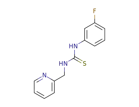 Thiourea, N-(3-fluorophenyl)-N'-(2-pyridinylmethyl)-