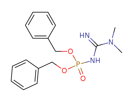 Phosphoramidic acid,[(dimethylamino)iminomethyl]-, bis(phenylmethyl) ester (9CI) cas  50725-09-2