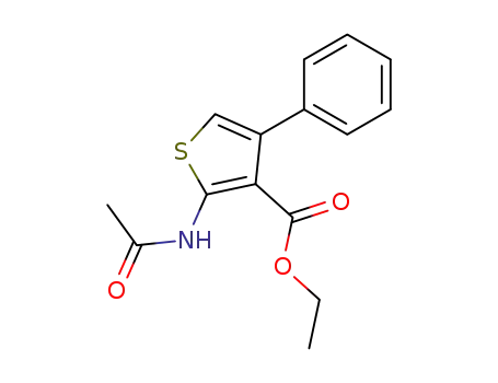 ethyl 2-acetamido-4-phenylthiophene-3-carboxylate