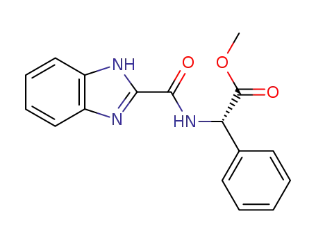 Benzeneacetic acid, a-[(1H-benzimidazol-2-ylcarbonyl)amino]-, methyl
ester, (S)-