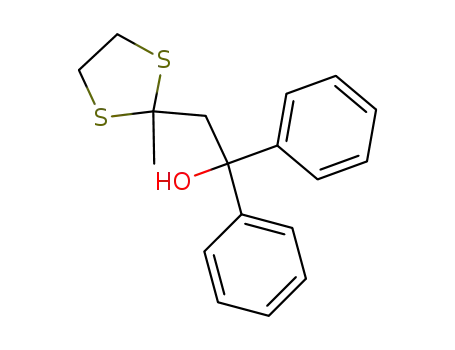 2-(2-Methyl-1,3-dithiolan-2-yl)-1,1-diphenylethanol
