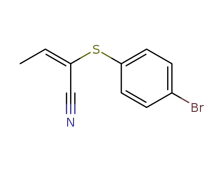 CH<sub>3</sub>CHC(SPh-Br-p)CN