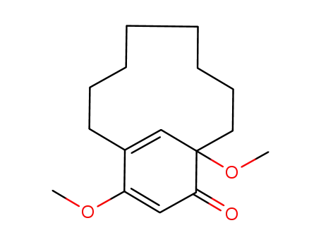 10,13-dimethoxybicyclo<8.3.1>tetradeca-1(14),12-dien-11-one