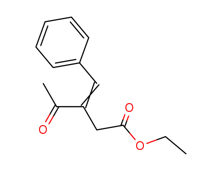 Molecular Structure of 5435-94-9 (ethyl (3Z)-4-oxo-3-(phenylmethylidene)pentanoate)