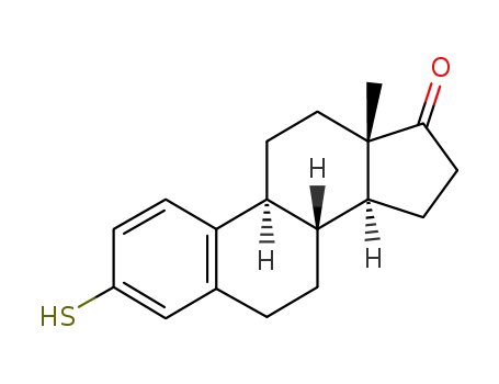 Molecular Structure of 1670-31-1 (Estra-1,3,5(10)-trien-17-one,3-mercapto- (7CI,8CI,9CI))