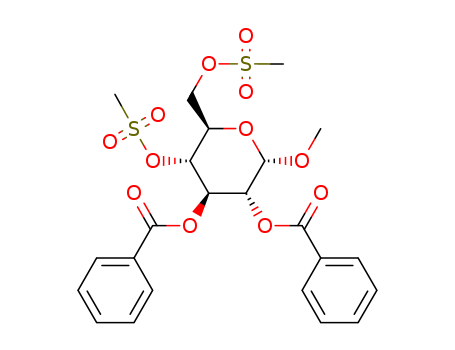 a-D-Glucopyranoside, methyl,2,3-dibenzoate 4,6-dimethanesulfonate cas  22435-33-2