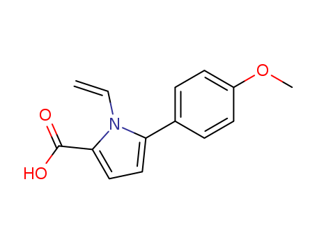 5-(4-METHOXY-PHENYL)-1-VINYL-1 H-PYRROLE-2-CARBOXYLIC ACID