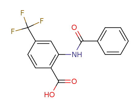 2-(Benzoylamino)-4-(trifluormethyl)benzoesaeure