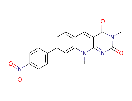 8-p-nitrophenyl-3,10-dimethylpyrimido<4,5-b>quinoline-2,4(3H,10H)-dione