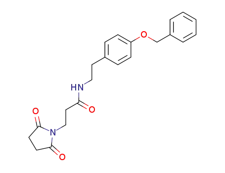 N-[2-(4-Benzyloxy-phenyl)-ethyl]-3-(2,5-dioxo-pyrrolidin-1-yl)-propionamide