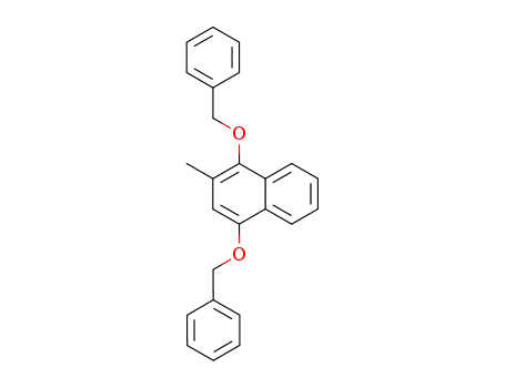 1,4-bis-benzyloxy-2-methyl-naphthalene