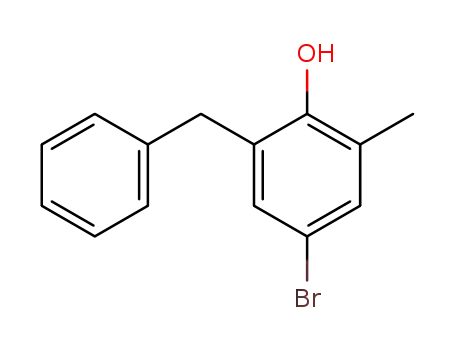 2-benzyl-4-bromo-6-methyl-phenol