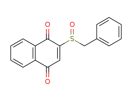2-benzylsulfinyl-1,4-naphthoquinone