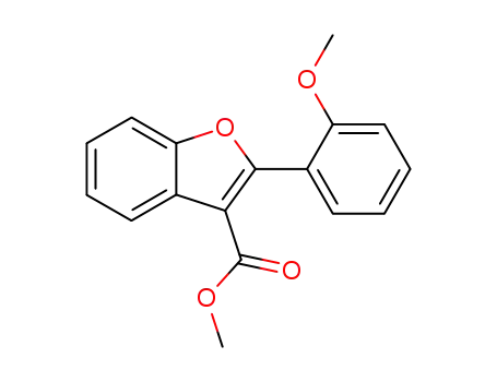 3-Benzofurancarboxylic acid, 2-(2-methoxyphenyl)-, methyl ester