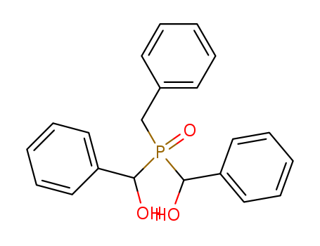 Benzenemethanol, a,a'-[(phenylmethyl)phosphinylidene]bis- (9CI) cas  36871-68-8