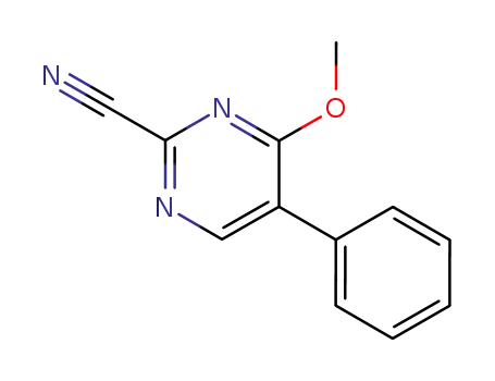 4-Methoxy-5-phenyl-2-pyrimidinecarbonitrile