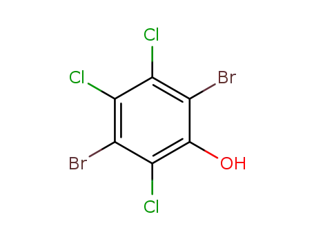Phenol, 2,5-dibromo-3,4,6-trichloro-