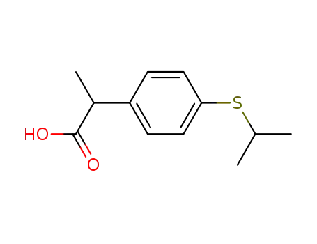 알파-메틸-4-((1-메틸에틸)티오)벤젠아세트산