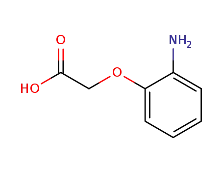 Molecular Structure of 4323-68-6 (Acetic acid, (2-aminophenoxy)-)