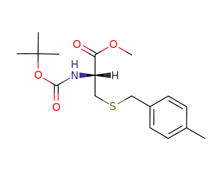 (R)-2-tert-Butoxycarbonylamino-3-(4-methyl-benzylsulfanyl)-propionic acid methyl ester