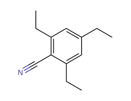 2,4,6-triethyl-benzonitrile