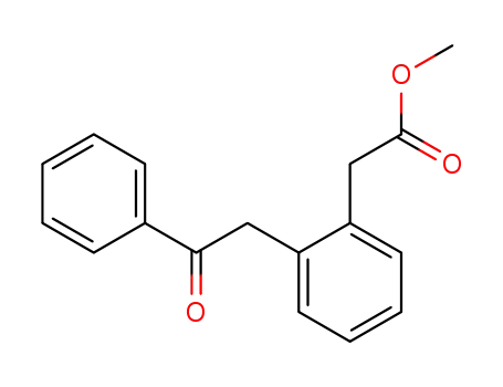 Benzeneacetic acid, 2-(2-oxo-2-phenylethyl)-, methyl ester
