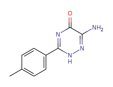 1,2,4-Triazin-5(2H)-one, 6-amino-3-(4-methylphenyl)-