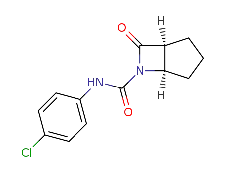 (1S,5R)-7-Oxo-6-aza-bicyclo[3.2.0]heptane-6-carboxylic acid (4-chloro-phenyl)-amide