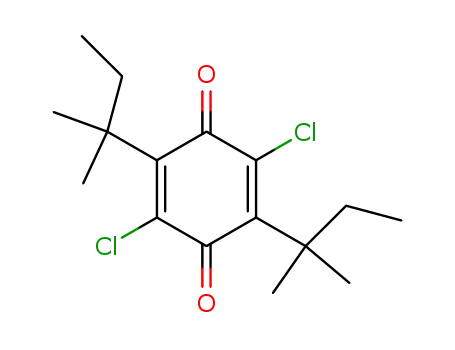 2,5-Dichlor-3,6-di-t-pentyl-1,4-benzochinon