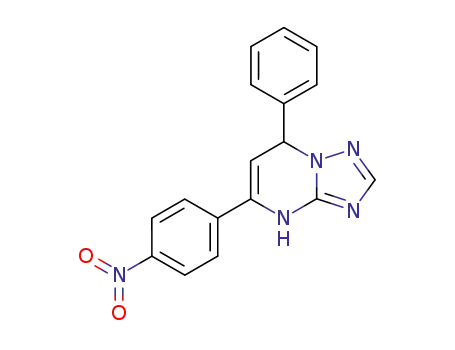 5-(4-Nitro-phenyl)-7-phenyl-4,7-dihydro-[1,2,4]triazolo[1,5-a]pyrimidine