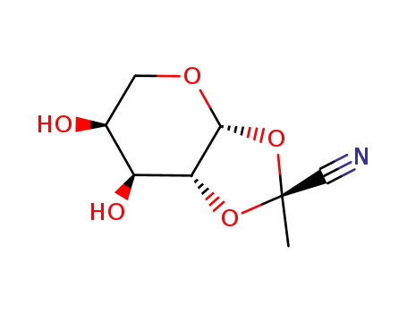 1,2-O-<1-(exo-cyano)ethylidene>-β-l-arabinopyranose