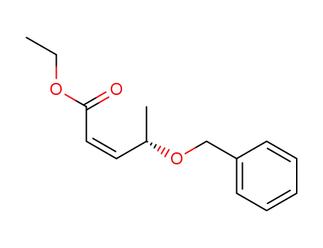 ethyl (2Z,4S)-4-<(benzyl)oxy>-2-pentenoate
