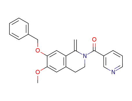 7-benzyloxy-6-methoxy-1-methylene-2-nicotinyl-1,2,3,4-tetrahydroisoquinoline