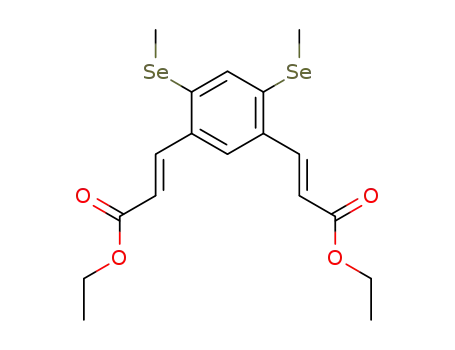 1,3-di(ethoxycarbonylvinyl)-4,6-dimethylselenobenzene