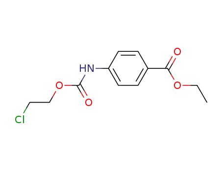 4-(2-chloro-ethoxycarbonylamino)-benzoic acid ethyl ester