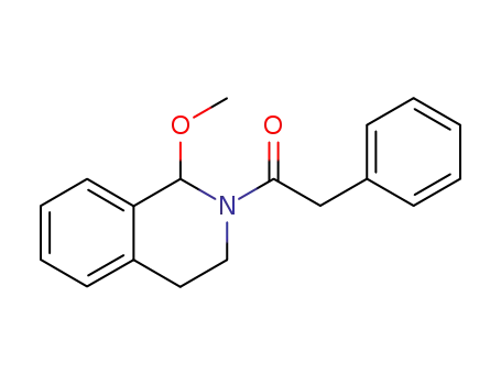 N-phenylacetyl-1-methoxy-1,2,3,4-tetrahydroisoquinoline